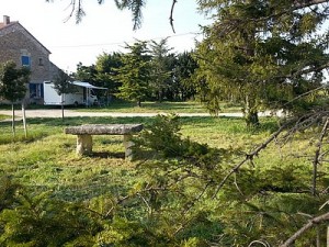 Aire pour camping-cars sur le Domaine de Corinne DEPEYRE